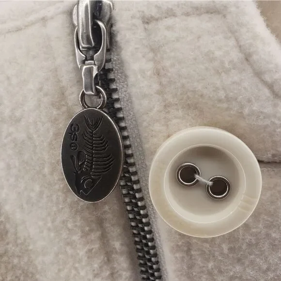 Hooded wool bomber jacket - Picture 13 of 16